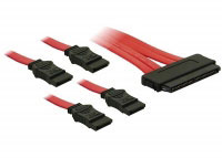 Delock Cable SAS 32pin to 4x SATA (83046) Delock Cable SAS 32pin to 4x SATA (83046)